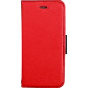CR I47CSPLNU RD [iPhone SE（第2世代）/8/7 4.7インチ用 PUレザー手帳型ケース/レッド・ブラック コラーロ（Corallo） エヌ・ユー（NU）]