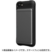 VR 7SNCSPTG2 SV [iPhone SE（第2世代）/8/7 4.7インチ用 カードケース搭載ハイブリッドケース/スチールシルバー ヴェルス（VERUS） Damda Glide Shield Metallic]