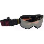 ルーシー アジアンフィット LUSI AsianFit 7119808 PINK YELLOW LINES/VIVID Onyx [スキーゴーグル レディース 眼鏡対応　]