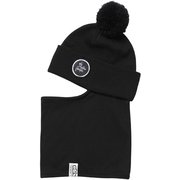 ペアビーニー PAIR BEANIE　 4000409 BLACK フリーサイズ [スキー キャップ ユニセックス]