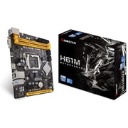 Intel H61チップセット搭載 LGA1155対応 Micro ATX マザーボード H61MHV2