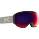 Women's WM1 Goggle + Spare Lens + MFI Face Mask 203371 Gray/Sunny Red [スキーゴーグル レディース]