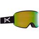 ダブルエムスリー　エムエフアイ　アジアンフィット WM3 MFI W/SPR ASIAN FIT 22262100001 (500)BLACK/PRCV VRBL GRN [スキーゴーグル レディース]