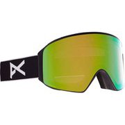 エムフォー　シリンドリカル　アジアンフィット M4 CYLNDRCL ASIAN FIT 20340102001 (100)BLACK/PRCV VRBL GRN [スキーゴーグル 眼鏡対応]