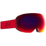 Men's M2 Goggle + Spare Lens + MFI Face Mask 203361 Red Tort/Sunny Red [スキーゴーグル 眼鏡対応]