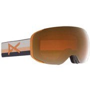 Men's M2 Goggle + Spare Lens + MFI Face Mask 203361 RISNG/SUN BRNZ [スキーゴーグル 眼鏡対応]
