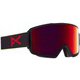 Men's M3 Goggle + Spare Lens + MFI Face Mask 203381 Black/Variable Blue [スキーゴーグル 眼鏡対応]