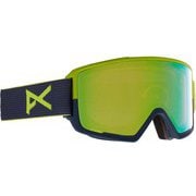Men's M3 Goggle + Spare Lens + MFI Face Mask 203381 M3 MFI Blue Split/Variable Green [スキーゴーグル 眼鏡対応]