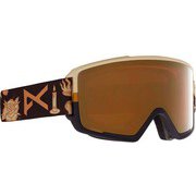 Men's M3 Goggle + Spare Lens + MFI Face Mask 203381 M3 MFI SHRDN/SUN BRNZ [スキーゴーグル 眼鏡対応]