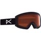 トラッカー　ツー　アジアンフィット TRACKER 2 ASIAN FIT 22254100001 (020)BLACK/AMBER [スキー スノーボード ゴーグル ジュニア眼鏡対応]