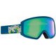 Kids' Tracker 2.0 Goggle Asian Fit 222541 Blue Mｔｎ/Green Amber [スキーゴーグル ジュニア]