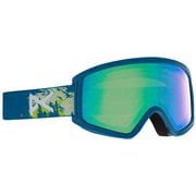 Kids' Tracker 2.0 Goggle Asian Fit 222541 Blue Mｔｎ/Green Amber [スキーゴーグル ジュニア]