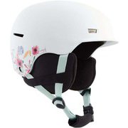Kids' Flash Helmet 203571 Flowers White L/XLサイズ [スキーヘルメット ジュニア]