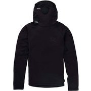 エムエフアイ　パウダードライ　ロングスリーブ MFI PD LS 22206100001 (001)BLACK XSサイズ [カットソー ユニセックス]