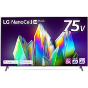 NanoCell TV NANO99 75V型 地上・BS・110度CSデジタル液晶テレビ 8K対応/8Kチューナー内蔵/4Kダブルチューナー内蔵/液晶専用エンジンα9Gen3 8K搭載/直下型バックライト 75NANO99JNA