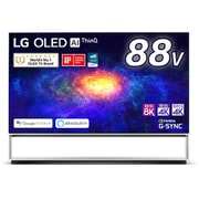 88V型 地上・BS・110度CSデジタル 有機ELテレビ 8K対応/8Kチューナー内蔵/4Kダブルチューナー内蔵/有機EL専用エンジンα9Gen3 8K搭載 応答速度1ms/G-SYNC・FreeSync対応/新Magicリモコン 倍速対応 OLED88ZXPJA