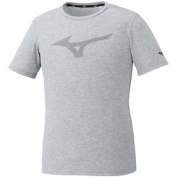 ヨドバシ.com - ミズノ mizuno 32MA002405 [ロゴTシャツ グレー杢 S