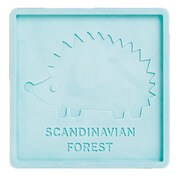 SCANDINAVIAN FOREST 珪藻土コースター スクエア ブルー EF-LC06SBL
