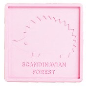 SCANDINAVIAN FOREST 珪藻土コースター スクエア ピンク EF-LC06SPK