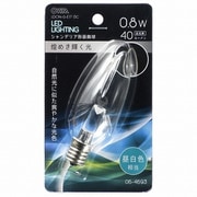 LEDシャンデリア球 E17 クリアN色 LDC1N-G-E17 13C