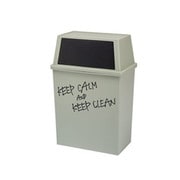 積み重ねゴミ箱 ワイド 45L ブラック