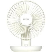 コードレスミニリビングファン 無段階風量調節 ホワイト PR-F041-WH