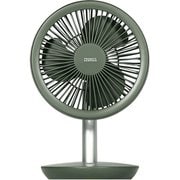 コードレスミニリビングファン 充電スタンド付 オリーブ PR-F039-OV