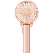 充電式アロマハンディファン モバイルバッテリー機能付 ピンク PR-F050-PK