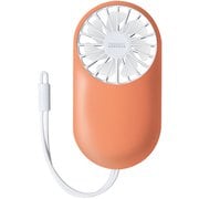 充電式オーバルスリムファン リング付 コーラルピンク PR-F045-CK