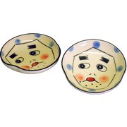 まめ皿2枚セット ひょっとこ 161-776
