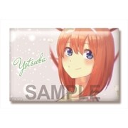 五等分の花嫁 スクエア缶バッジ 四葉 [キャラクターグッズ]