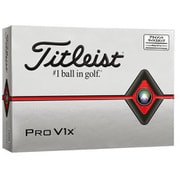 PRO V1xボール アライメント ホワイト [ゴルフボール 1ダース 12球入り]