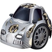 27MHｚ異色異才 R/Cカー モンスターホイール 銀 [ラジコン]