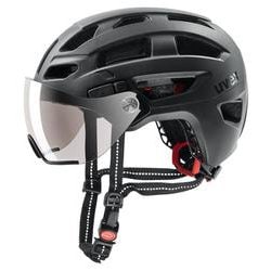 サイクルヘルメット 4107530315 finale visor ブラックマット 52～57cm 安全規格 CEマーク