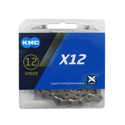 X12 12Sチェーン SILVER 126L 40 KMC-X12-SV