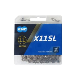 KMC X11SL 11速チェーン　シルバー Amazon | ケイエムシー(KMC) X11SL 11SPEED 用チェーン SILVER