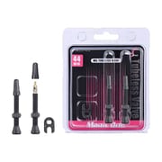 TUBELESS VALVE アルミ ブラック MG-VALVE44-BLK