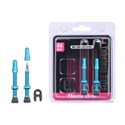 TUBELESS VALVE アルミ ブルー MG-VALVE44-BLU