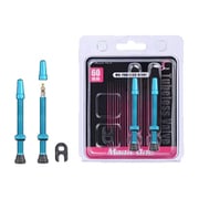 TUBELESS VALVE アルミ ブルー MG-VALVE60-BLE
