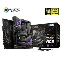 MSI MEG Z490 ACE マザーボード Amazon.com: MSI MEG Z490 ACE Gaming Motherboard (ATX, 10th