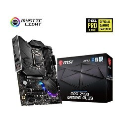 即納超激安MSI ATX対応マザー MPG Z490 GAMING PLUS PCパーツ