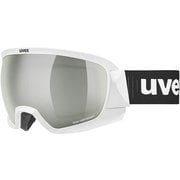 コンテストCV contestCV 55.0.136.1030UVEX ホワイトマット(シルバーミラー/グリーン) [スキー ゴーグル]