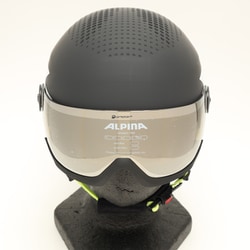 ヨドバシ.com - アルピナ ALPINA ZUPO VISOR A9229232 チャコール/ネオンマット 54-58cm [スキーヘルメット  ジュニア] 通販【全品無料配達】