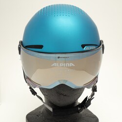 ALPINA ZUPO VISOR ジュニアヘルメット 新品未使用 ALPINA（スポーツ） ALPINA アルピナ スキー ヘルメット キッズ