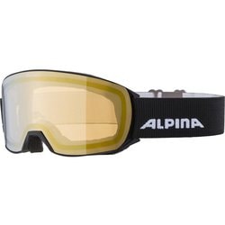 ALPINA NAKISKA Q LITE A7180831 ブラック [スキーゴーグル 眼鏡対応]