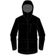 Vertical 3L Jacket G66592005 Black Sサイズ [スキーウェア ジャケット メンズ]