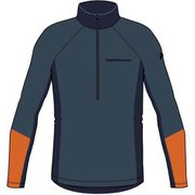 Magic Half Zip G63083035 Blue Steel Sサイズ [スキーアンダーシャツ メンズ]