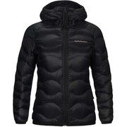 W Helium Hood Jacket G63081122 Black Sサイズ [スキーウェア ミドルウェア レディース]