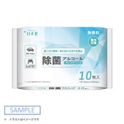 除菌ウェットティッシュ/10枚入 PL-DW01WH10