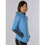W Rider Zip Hood G66363041 Blue Elevation XSサイズ [スキー ミドルウェア レディース]